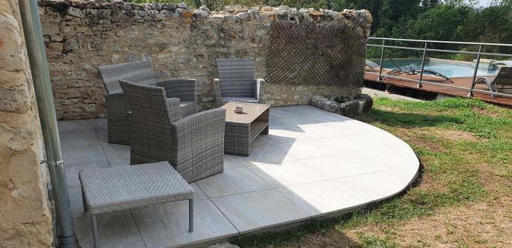 Pose de faïences Vichy